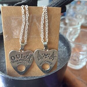 2 Ouija Planchette Necklaces
